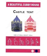 CASTLE PRINCESS PINK TEEN KIDS GIRLS A BEUTIFUL CUBBY HOUSE PLAY 135 CM - $44.09