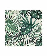 Pillow Cover Green Leaves Floral 18 x 18, 20 x 12, 22 x 22 Reusable Hidd... - $14.95+