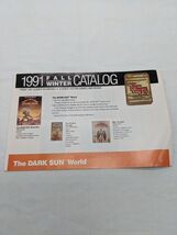 TSR 1991 Fall Winter Catalog - $17.46 CAD