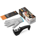 PriorityChef Kitchen Knife Sharpener 4 Stage Knife Sharpening To Restore... - $25.62 CAD