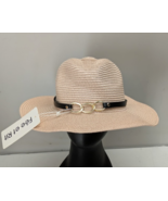Fée et Rit Womens Buckle-Accent Wide Brim Straw Summer Sun Panama Hat - ... - $427.99 MXN