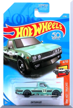 Hot Wheels - Datsun 620: HW Hot Trucks #4/10 - #9/365 (2018) *Green Edition* - £2.78 GBP
