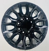 2011-2025 GMC Sierra 2500 3500 Gloss Black Aluminum 20&quot; 8 Lug Wheels - $1,058.31