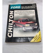 Chilton Ford Pick-Ups And Bronco 1987-96 Repair Manual - €29,40 EUR