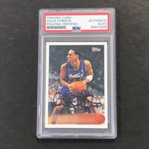1993-94 Topps #48 Doug Christie Signed Card Auto PSA/DNA Slabbed Lakers - £39.30 GBP