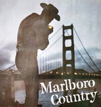 1963 Marlboro Country Cigarettes Advertisement Reds Cowboy Tobacco DWJJ10 - $56.43 CAD