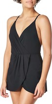 Anne Cole Women&#39;s Standard Swimdress One Piece, Black, 10 - £66.46 GBP