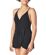 Anne Cole Women&#39;s Standard Swimdress One Piece, Black, 10 - €65,35 EUR