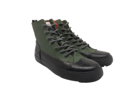 Hunter Unisex Target Dipped Canvas High-Top Sneakers Green/Black Size M1... - $28.49