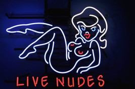 New Live Nude Dancers Sexy Girl Bar Pub Beer Neon Sign 19&quot;x15&quot;   - £115.10 GBP