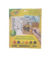 NEW Crayola Art Posters To Paint Kits, Age 6+ - $10.98 CAD
