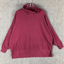 Victoria&#39;s Secret PINK Sweatshirt Women&#39;s Small Burgundy Pullover Oversize - €15,45 EUR