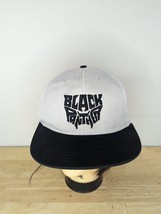 Black Panther Hat Men&#39;s Snapback O/S Black Gray Marvel Corduroy Hat  - $11.41