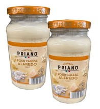 2 Packs Priano Four Cheese Alfredo  Sauce 15 oz - £13.75 GBP