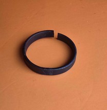 Black Horse Shoe Shani Protection Ring Nazar Shield Iron Challa Adjustab... - $16.89