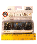Nano Metalfigs 3 Figures 4cm Harry Potter Hermione Granger Ron Weasley D... - €10,18 EUR