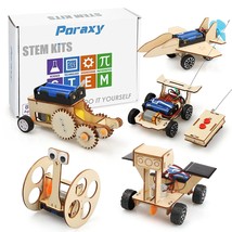 5 In 1 Stem Model Car Kits, Stem Projects For Kids, Toys For Boys Age 8-12, 3D W - £31.45 GBP