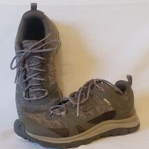 Keen Terradora II Shoes Womens Sz 7 W Waterproof Hiking Olive Athletic S... - $35.50