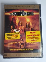 Scorpion King - The Rock - Dvd + Cd Soundtrack - Limited Ed. - Still Sealed - £7.77 GBP