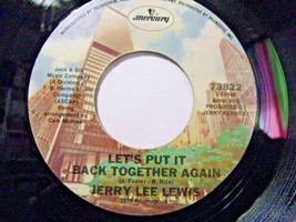 Jerry Lee Lewis-Let&#39;s Put It Back Together Again / Jerry Lee&#39;s -45rpm-1976-EX - £3.96 GBP