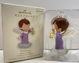 2008 Hallmark Mary Hamilton&#39;s Angel Christmas Tree Ornament Rosemary - £11.42 GBP