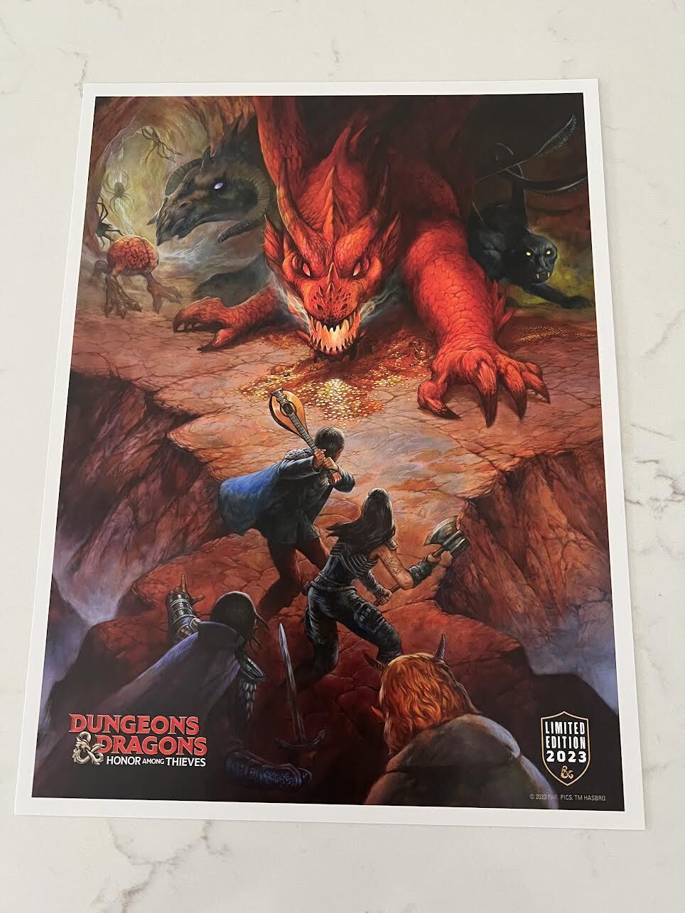 HONOR AMONG THIEVES PROMO PRINT LIMITED EDITION *NM/MT 9.8* DUNGEONS DRA... - $8.05