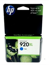 HP 920XL cyan office jet ink cartridge Expiration August 2011 - £7.87 GBP