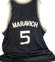 Pete Maravich#5 Taylor Madison 1961-63 Daniel High School Black White Jersey 60 - $43.08