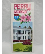 Vintage The Crossroads Of Perry Georgia Interstate 75 Map Brochure - $16.19 CAD