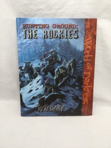Primary image for Werewolf The Forsaken Hunting Grounds The Rockies Hardcover RPG Book