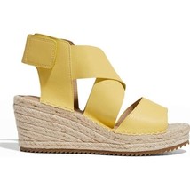Eileen Fisher Womens Willow Yellow  Espadrilles Size 10 New - $49.45