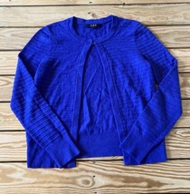 Alex Marie Women’s Clasp Front Wool Blend cardigan sweater size S Purple R2 - £17.32 GBP