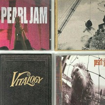 Pearl Jam 4 CD Bundle Ten Vs Vitalogy Merkinball 2trks Vedder N Young 1991-1995 - £18.98 GBP