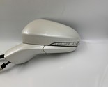 2013-2014 Ford Fusion Driver Side View Power Door Mirror White OEM G03B2... - $184.49