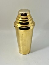 Vintage Art Deco Cocktail Shaker Small Size Glo Hill Mid Century Barware - £59.35 GBP
