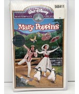 Mary Poppins Walt Disney Masterpiece Collection VHS White Clamshell SEALED - £7.49 GBP
