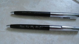 2 Sheaffer Vintage Reminder Clip Ball Pen-&quot;Here,use my Sheaffer&quot;-Sales S... - £35.55 GBP