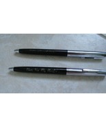 2 Sheaffer Vintage Reminder Clip Ball Pen-&quot;Here,use my Sheaffer&quot;-Sales S... - $45.00