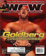 WCW MAGAZINE #57 JANUARY 2000 GOLDBERG TOP 100 WRESTLERS - $9.95
