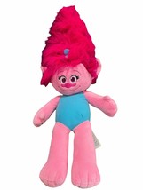 BAB Build a Bear Troll Doll Princess Poppy Stuffed Plush  - £6.88 GBP