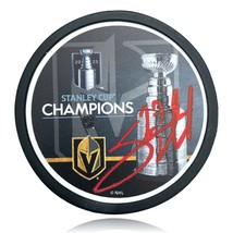 Shea Theodore Autographed Stanley Cup Vegas Golden Knights Hockey Puck C... - $72.21