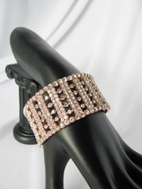 Wedding Bracelet, Rose Gold, Rhinestone Bracelet, Bridal Bracelet, Brace... - $492.14 MXN