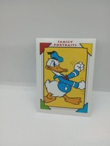 1991 Disney Collector Cards Family Portraits Donald Duck #107 - £1.19 GBP
