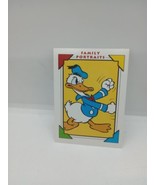 1991 Disney Collector Cards Family Portraits Donald Duck #107 - $2.03 CAD
