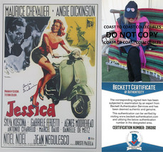 Angie Dickinson signed 12x18 Jessica movie photo poster COA proof. Beckett BAS - £155.24 GBP