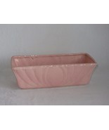 Pink Rectangular Vintage USA 896 Art Pottery Planter Art Deco Barbie Dec... - £15.79 GBP