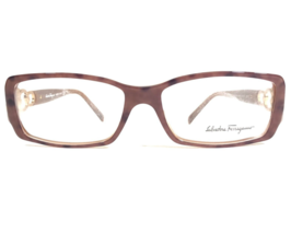 Salvatore Ferragamo Eyeglasses Frames 2638-B 583 Brown Pink Tortoise 52-15-135 - £58.75 GBP