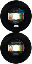 Brenda Lee signed No One/Too Many Rivers Decca Records 7&quot; 45 RPM Vinyl Record &quot;L - £51.15 GBP