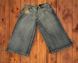 NWT Regal Mens Jeans Size 36 Baggy Wide Leg 90s Y2K Cholo Light Wash Black - $44.55