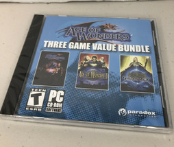 Age Of Wonders Shadow Magic + Age Of Wonders PC CD ROM 2019 Classic Bundle - £5.37 GBP